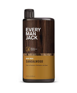 Every Man Jack Body Wash, Sandalwood, 16.9 Fluid Ounces - $18.19