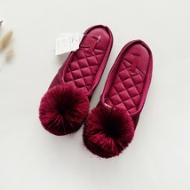 Autumn Winter Warm Women Home Slippers Soft Non-Slip Indoor Shoes Cute House Sli - £23.15 GBP