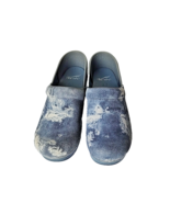 Dansko Professional Clog Suede Leather Denim Blue EU Size 38 US 7.5 8 Co... - $1,588.50 MXN