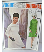 Vintage Vogue 1895 Paris Pierre Cardin Pattern Misses&#39; Size 12 Designer - $446.83 MXN