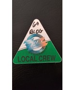 ZZ TOP - VINTAGE 1990 - 1991 ROSEMONT, ILLINOIS ORIGINAL CLOTH BACKSTAGE... - $10.00