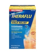 Theraflu Daytime Cold Relief Powder, *07/26*Honey Ginger Flavor, 6 packets - $185.84 MXN