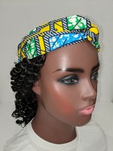 African Print Headbands Elastic Turban Headbands Boho Headband Elastic Hair Band - £4.89 GBP
