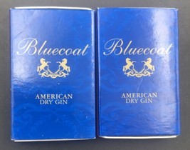 Lot of Two (2) Bluecoat American Dry Gin Matchbook Matchbox Be Revolutio... - £11.00 GBP