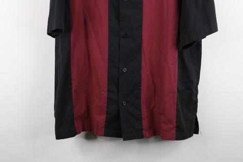 Vintage 90s Mens XL Faded K100 Radio Country Panel Color Block Button Shirt Item image 3