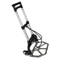 Folding Aluminium Cart Luggage Trolley Hand Truck Black Bungee Cord 176 ... - £47.95 GBP