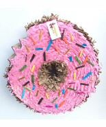 16&quot; Bitten Dought Pinata Pink Color Strawberry Donut Grow Up Party Theme... - €34,22 EUR