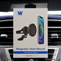 Just Wireless Car Vent Mount for Cell Phones That Are MagSafe Series - Black - £10.97 GBP