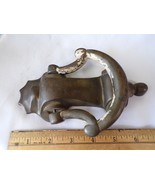 Vintage Original Patina 1940&#39;s Brass Door Knocker 7 inch - €119,49 EUR