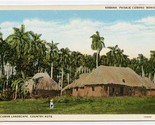 Cuban Landscape Country Huts Cuba Postcard Jordi  - $13.86