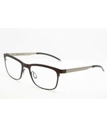 Orgreen MOODY 443 Matte Bordeaux / Sandblasted Titanium Eyeglasses 52mm - $266.73 CAD