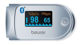 Beurer PO 60 Digital Pulse Oximeter with Bluetooth Blood Oxygen Saturati... - $13.71