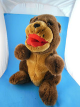 Plush Creations 12&quot; Bear Hand Puppet Excellent Condition Rare - £14.12 GBP