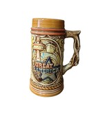 Vintage Great America Souvenir Stein Mug Made In Japan 7” Tall - $14.25