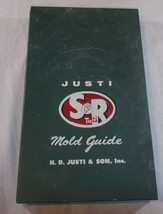 COLLECTIBLE H.D. JUSTI AND SON, INC. SR TEETH MOLD GUIDE GREEN METAL BOX - $558.19 MXN