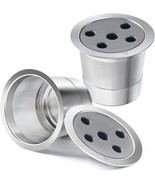 2 Pack Stainless Steel Reusable K Cups For Keurig K Supreme &amp; K Supreme ... - £50.03 GBP