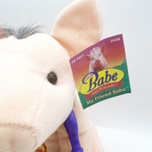 Babe Pig in the city Plush Toy 7&quot; Stuffed Animal  &amp; Keychain Equity 1998 NEW - £15.79 GBP