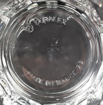 8 Duralex Amalfi 3.5&quot; Tumblers Set Clear Paneled Bottoms Glasses France Lot - £63.40 GBP