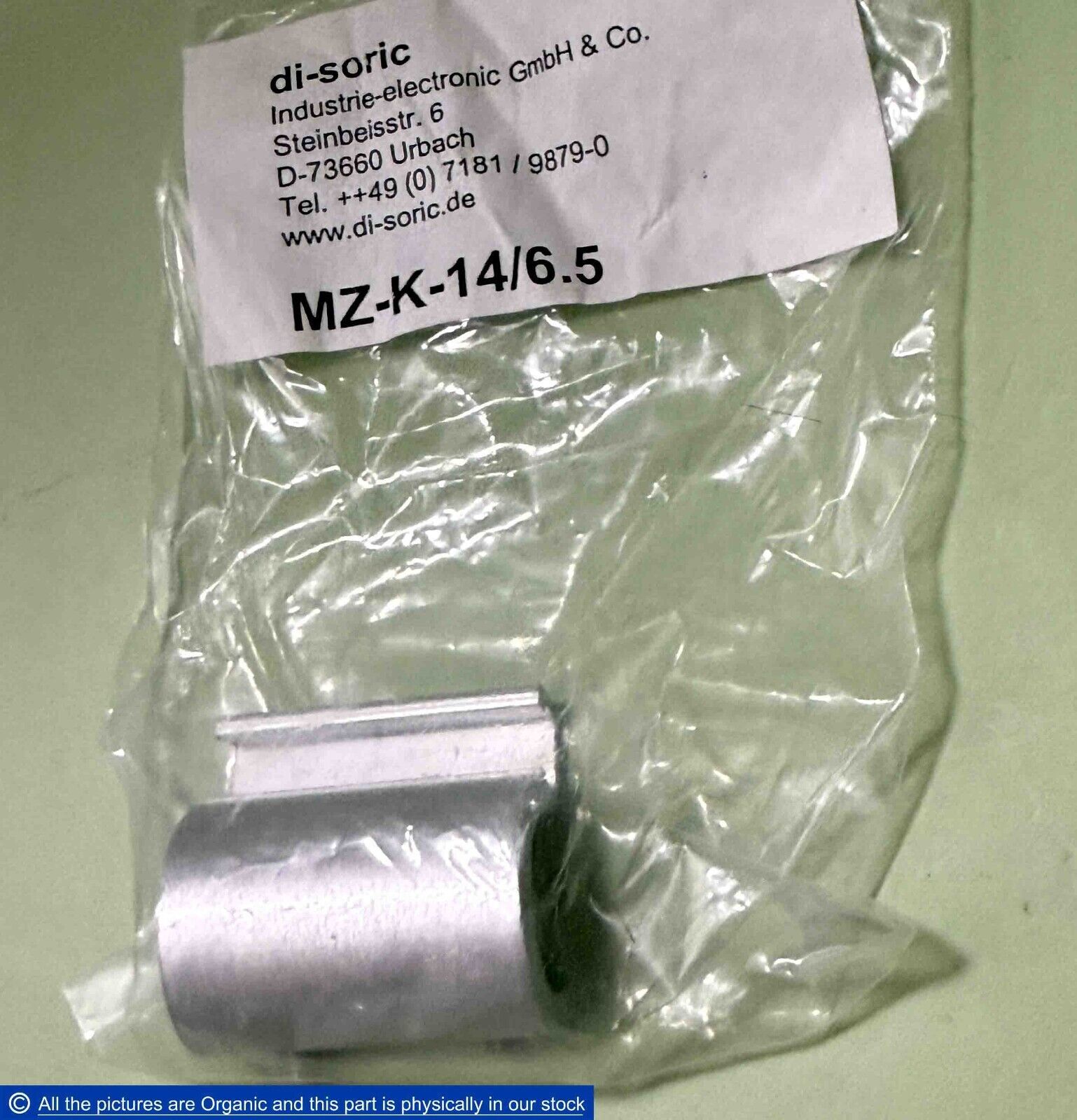di-soric MZ-K-14/6.5 Sensor Clip for DI-SORIC Magnetic Field Sensors M-V... - $49.00