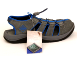 Muck Boot Company Gray &amp; Blue Wanderer Leather Sandals Men&#39;s Size 9 - $98.99
