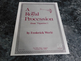 A Royal Procession (From Vignettes) by Frederick Werle - £2.38 GBP