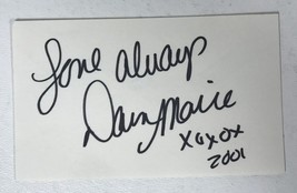 Dawn Marie Signed Autographed 3x5 Index Card - Wrestler - £7.86 GBP