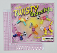 Vintage Vending Display Board Twisty Bracelets 0273 - £30.88 GBP