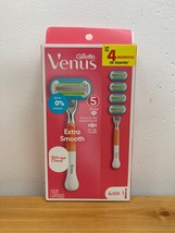 Gillette Venus Extra Smooth Womens Skin Cloud 1 Razer/4 Cartridges - $14.52