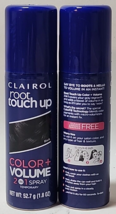 (2 Ct) Clairol Root Touch Up Hair Color Volume Spray Temporary Black 1.8 oz - £22.87 GBP