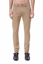DIESEL Herren Slim Jeans 2019 D - Strukt Sandfarbe Größe 29W 32L A03558-09C83 - £49.49 GBP