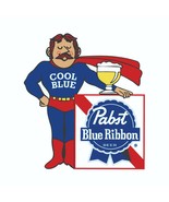 Pabst Blue Ribbon Cool Blue Decal / Bumper Sticker - £2.82 GBP+