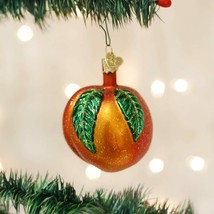 Old World Christmas Mango Blown Glass Christmas Ornament 28131 - £11.89 GBP