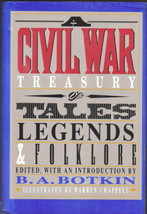 A Civil War Treasury of Tales Legends and Folklore Hardcover Book 1993 VF - $5.94