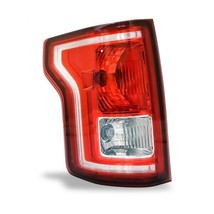 Tail Light Brake Lamp For 2015-17 Ford F150 Driver Side Chrome Housing Red Lens - £140.64 GBP