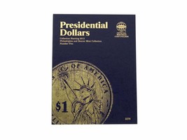 Presidential Dollar # 2, 2012-2016 P &amp; D Coin Folder by Whitman - $9.99