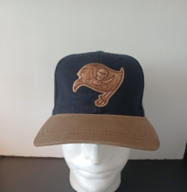 Vintage Tampa Bay Buccaneers Hat Snapback Cap American Needle Brown Rare - £22.38 GBP
