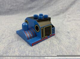 LEGO DUPLO Thomas the Train Tank Engine Replacement Part Piece Train Blu... - $234.25 MXN