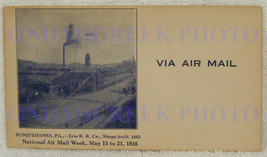 National Air Mail Week Envelope Un-used Erie Railroad - £9.50 GBP