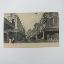 Postcard Honolulu Hawaii Fort Street Photo Private Mailing Card Antique ... - £39.49 GBP