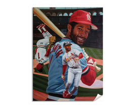 Ozzie Smith St Louis Cardinals MLB Baseball Shortstop Wizard Art Print 1AM3 - $24.99+