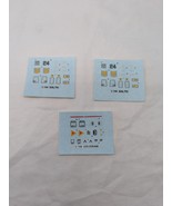(3) Doyusha Soltic And Dougram 1/144 Model Kit Decals - $29.86 CAD