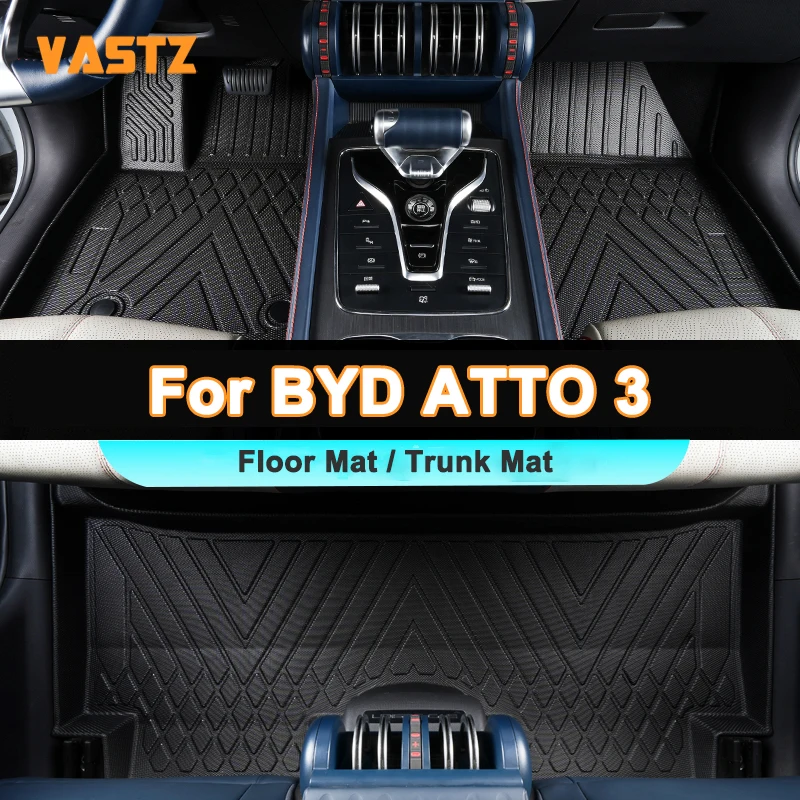 Fits BYD ATTO 3 Floor Mat Luggage Mat Trunk Liner LHD RHD Left Right Rudder Four - £108.23 GBP+