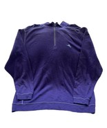 Tommy Bahama TOBAGO BAY Half Zip Sweater Purple Men’s Size 2XLB - £29.32 GBP