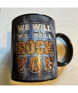 Musica Rock Mug We Will Rock You Coppa Musica Amante 296ml Rock Fuori - $10.60
