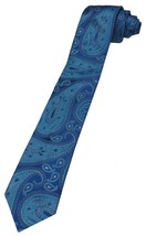 Ted Baker Necktie Tie Blue Paisley New - $44.99