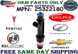 Delphi OEM 1PC Fuel Injector for 00-05 Pontiac Chevy Buick Oldsmobile 3.1L 3.4L - £29.37 GBP