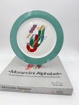 Rosenthal Studio-Line Morandini Alphabet Wall plate Marcello Morandini l... - $148.50