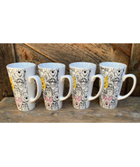 Set of 4 Disney Winnie the Pooh And Friends Tigger 16 oz Mug Cup Latte C... - $42.06