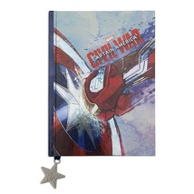 Captain America &amp; Iron Man Civil War Movie Journal Notebook Super Hero D... - £13.97 GBP