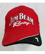 Jim Beam Racing Robby Gordon Baseball Hat Cap Adjustable Red NASCAR Adve... - £10.32 GBP